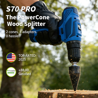 S70 PRO | The PowerCone Wood Splitter