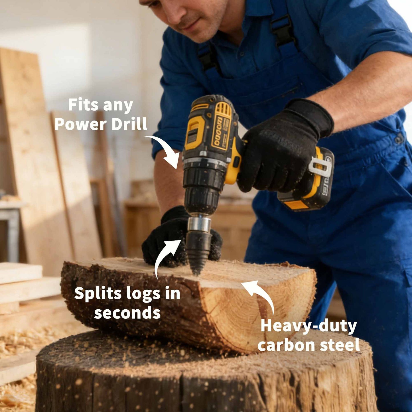 S70 PRO | The PowerCone Wood Splitter