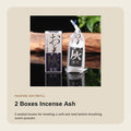 2 Boxes Incense Ash