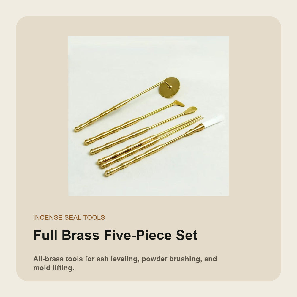 Full Brass Five-Piece Set