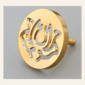 Brass Lotus Seal Mold 6.0 cm