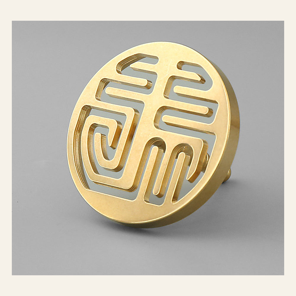 Fortune Character Seal Mold 6.0 cm