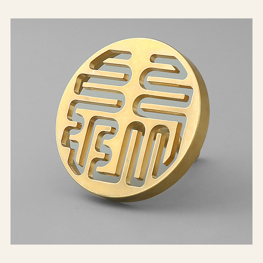 Prosperity Character Seal Mold 6.0 cm