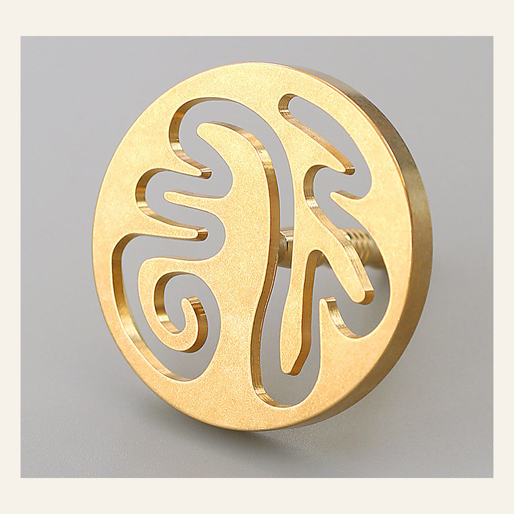 Round Fortune Seal Mold 6.0 cm