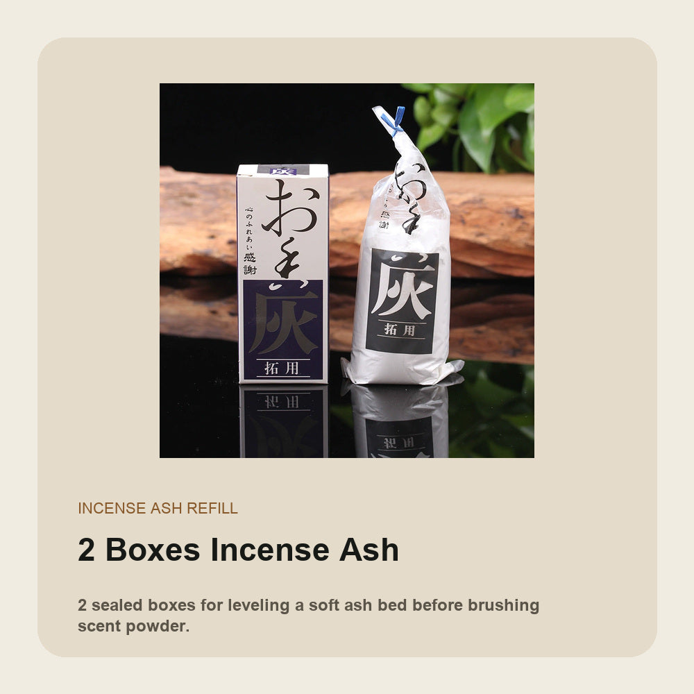 2 Boxes Incense Ash