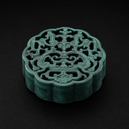 Verdigris Dragon Incense Burner