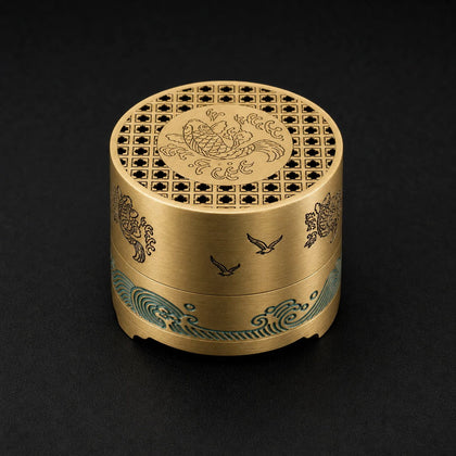 Gilded Dragon Cylinder Burner
