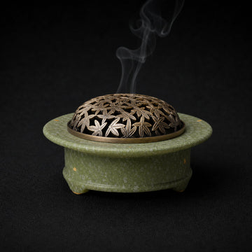 Moss Green Ceramic Seal Burner