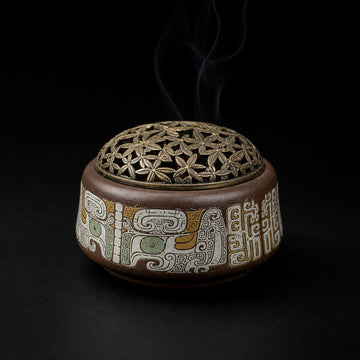 Ancient Elephant Ceramic Burner